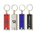 Rectangle LED Light Key Ring